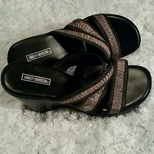 Harley-Davidson wedges